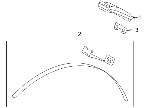 2009 Lincoln MKX Tire Pressure Monitoring Diagram