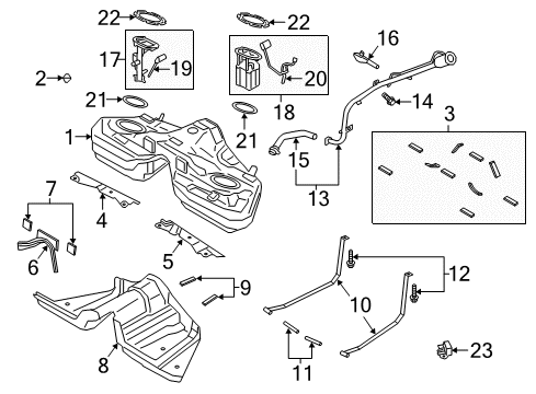 2019 Ford Mustang Senders Diagram 5 - Thumbnail