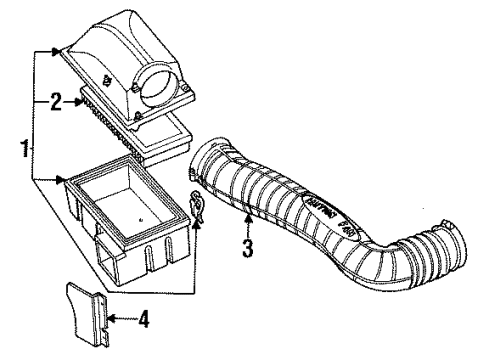 1991 Ford Aerostar Filters Diagram