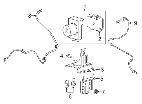 Modulator Valve Diagram for KC3Z-2C215-B