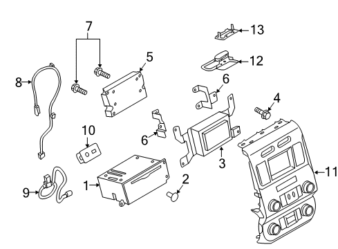 2017 Ford F-150 Sound System Diagram 7 - Thumbnail