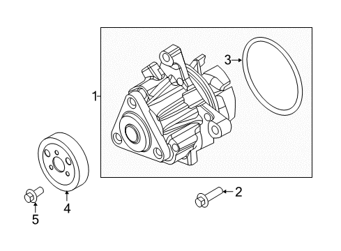 2017 Ford Edge Water Pump Diagram