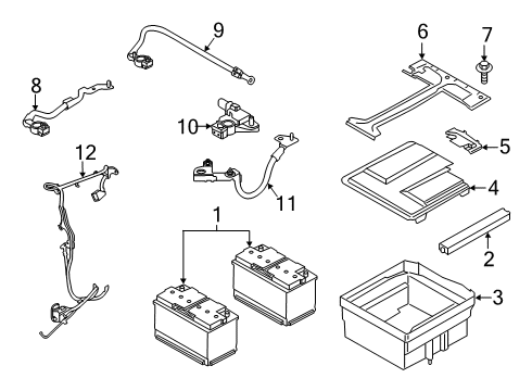 2017 Ford Transit-150 Battery Diagram