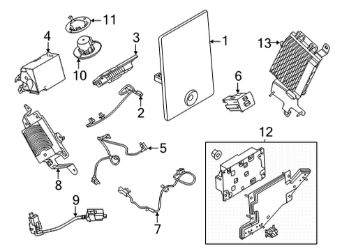 2022 Ford Mustang Mach-E Sound System Diagram 3 - Thumbnail