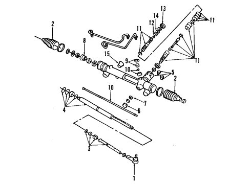 1993 Mercury Cougar Parking Brake Diagram