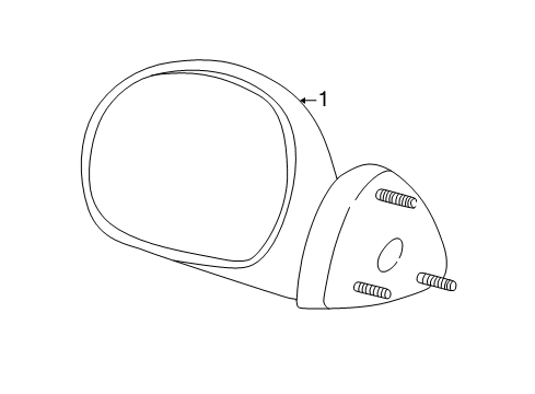 2005 Lincoln Navigator Outside Mirrors Diagram