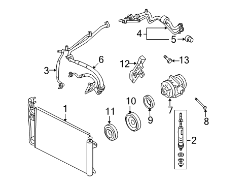 2011 Ford Fusion Switches & Sensors Diagram 3 - Thumbnail