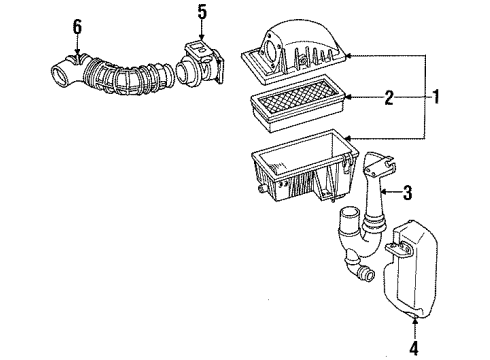 1993 Mercury Tracer Powertrain Control Diagram