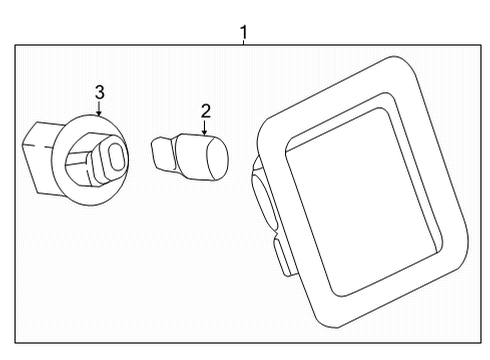 2022 Ford F-150 License Lamps Diagram