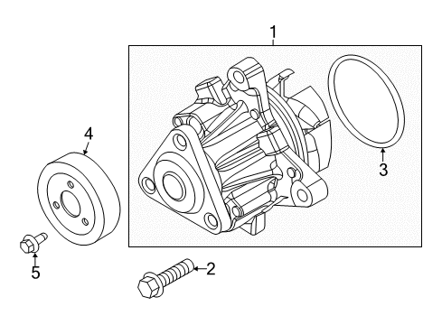 2014 Ford Focus Water Pump Diagram 2 - Thumbnail