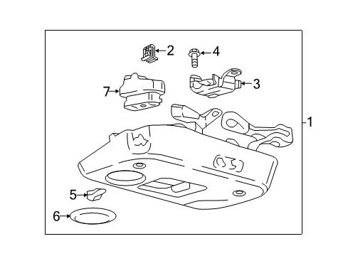 2020 Ford Mustang Overhead Console Diagram 2 - Thumbnail