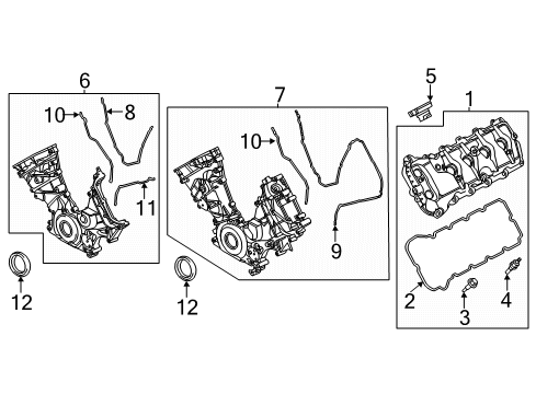 2016 Ford F-150 Valve & Timing Covers Diagram 4 - Thumbnail