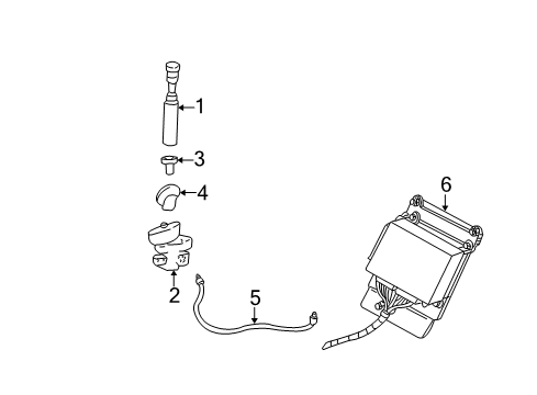 2000 Mercury Sable Antenna & Radio Diagram