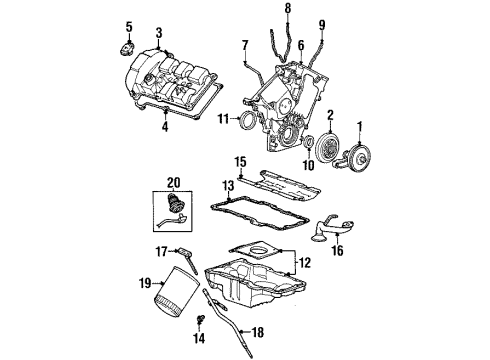 1999 Ford Taurus Filters Diagram 4 - Thumbnail