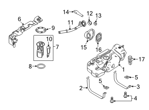 2017 Lincoln Navigator Senders Diagram 1 - Thumbnail