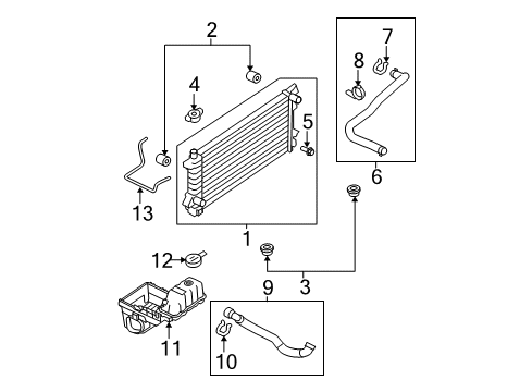 2010 Ford F-150 Reservoir Cap Diagram for AL3Z-8K103-A