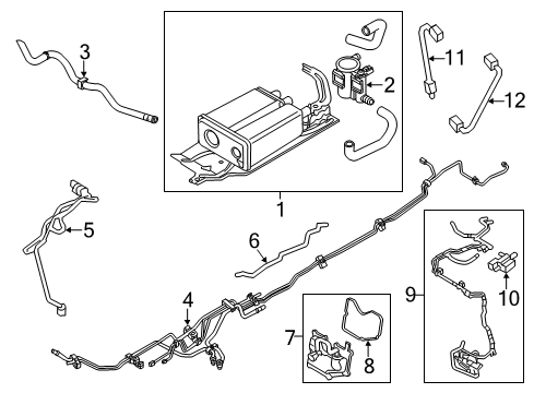 2013 Ford Edge Emission Components Diagram