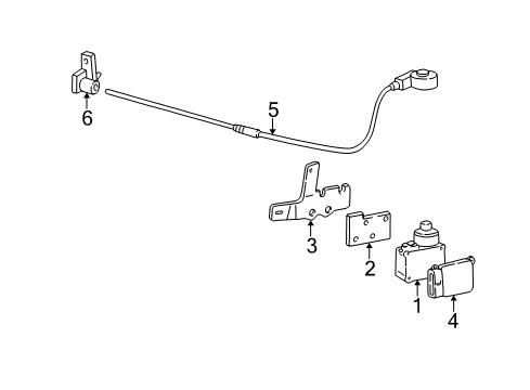 2000 Mercury Sable Cruise Control System Diagram