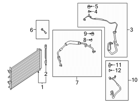 2022 Ford Bronco Sport Switches & Sensors Diagram 1 - Thumbnail