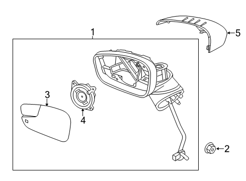 2011 Ford Fiesta Outside Mirrors Diagram