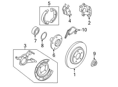 2005 Ford Escape Parking Brake Diagram