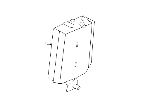 2017 Ford Mustang Control Module Diagram for FR3Z-13C788-E