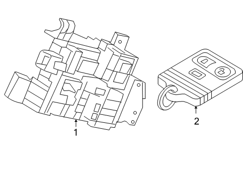 2014 Ford F-150 Anti-Theft Components Diagram 2 - Thumbnail