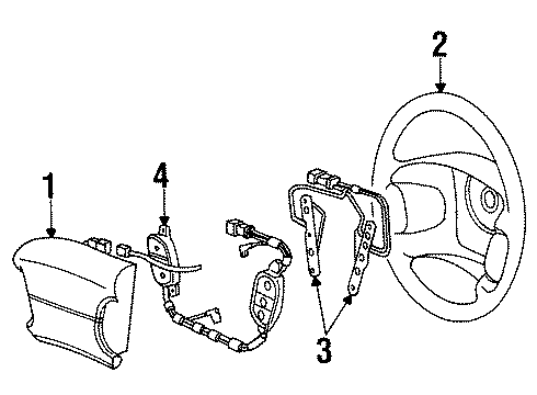 1999 Mercury Cougar Switches Diagram 3 - Thumbnail