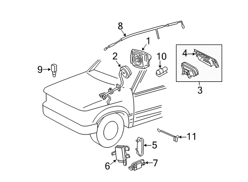 2008 Ford Escape Control Module Diagram for 8M6Z-14B321-C