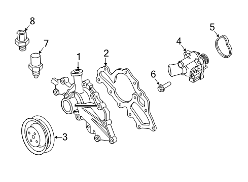 2008 Ford Ranger Senders Diagram 1 - Thumbnail
