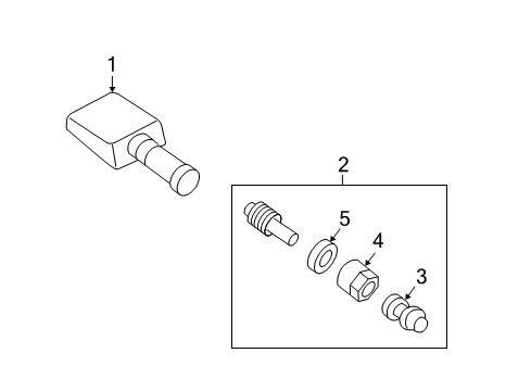 2005 Mercury Mountaineer Tire Pressure Monitoring Diagram