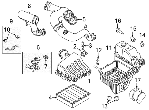 2013 Ford F-150 Filters Diagram 1 - Thumbnail