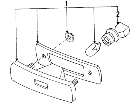 1999 Ford Escort Side Marker Lamps Diagram