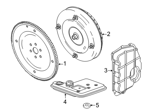 2012 Ford Fusion Automatic Transmission, Maintenance Diagram 1 - Thumbnail