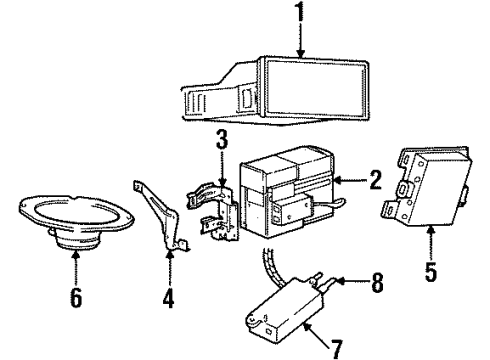 1999 Mercury Grand Marquis Sound System Diagram