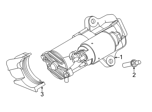 2020 Ford Edge Starter, Electrical Diagram 1 - Thumbnail
