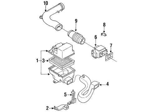 1992 Mercury Capri Filters Diagram