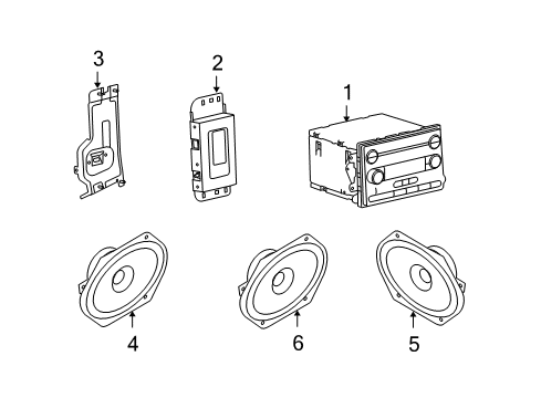 2013 Ford E-250 Sound System Diagram