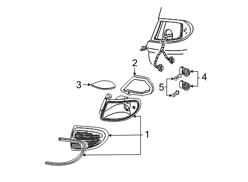 2003 Ford Taurus Tail Lamps Diagram