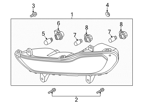 2013 Ford Escape Park Lamps Diagram