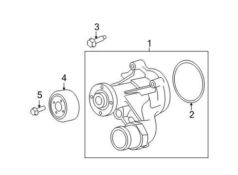 2010 Ford Mustang Pulley Diagram for 7R3Z-8509-A