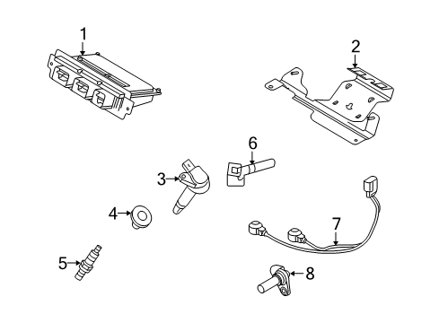 2008 Ford Taurus Ignition System Diagram