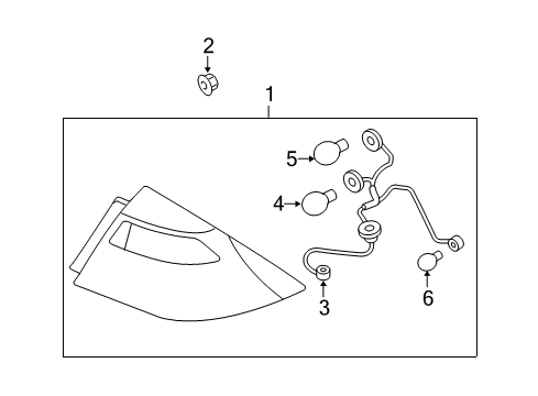 2008 Ford Taurus Tail Lamps Diagram