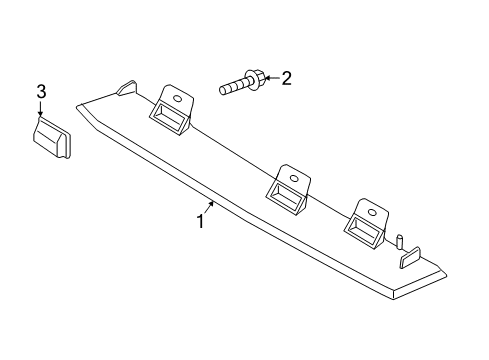 2021 Lincoln Navigator High Mount Lamps Diagram