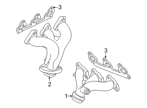 2005 Mercury Monterey Exhaust Manifold Diagram