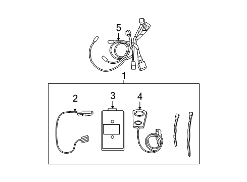 2007 Ford Fusion Communication System Components Diagram