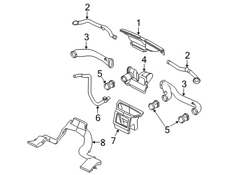 2004 Ford Expedition Ducts Diagram