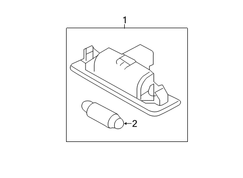 2014 Lincoln MKS License Lamps Diagram