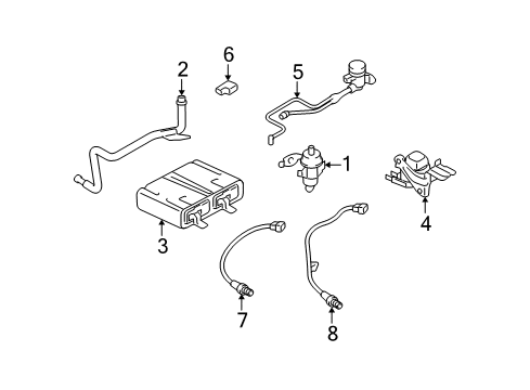 2005 Mercury Mariner Powertrain Control Diagram 2 - Thumbnail