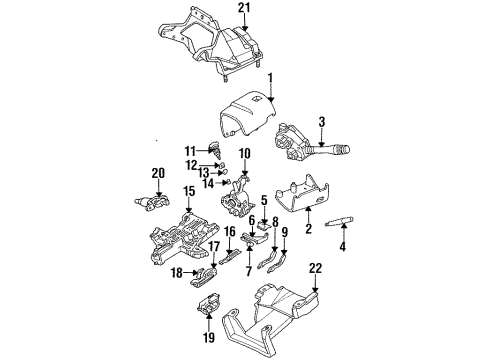 1992 Ford Taurus Ignition Lock Diagram